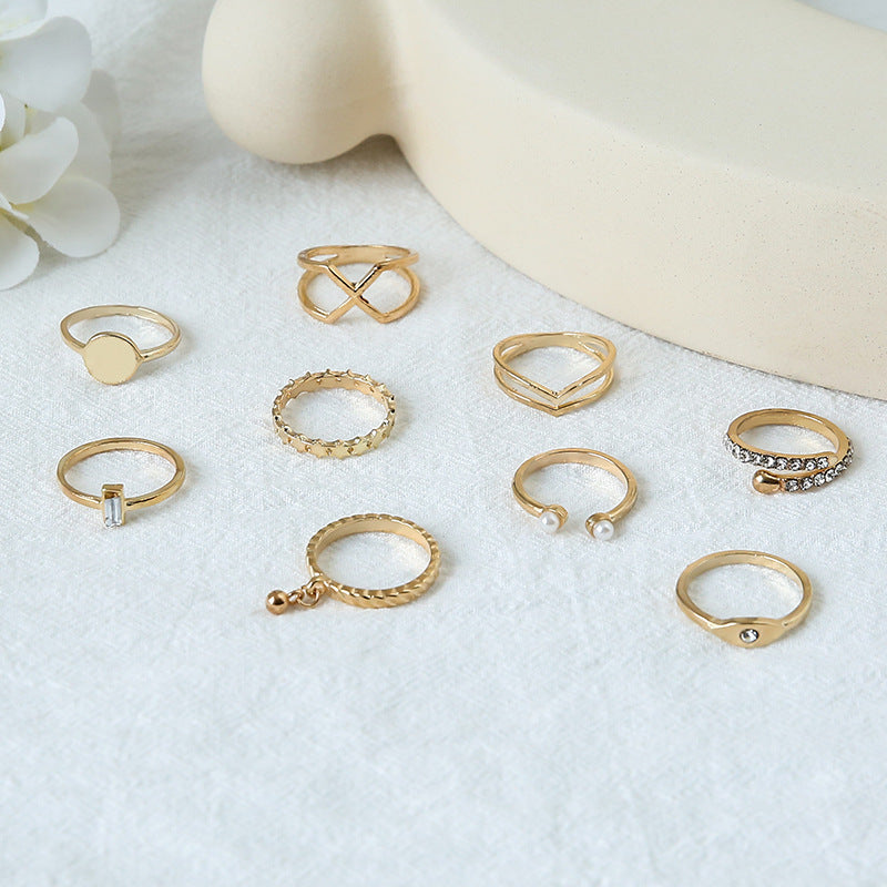 Beautiful Pearl Ring with Unique Style