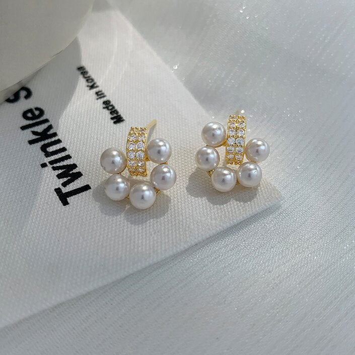 Vintage Handmade Pearl Earring