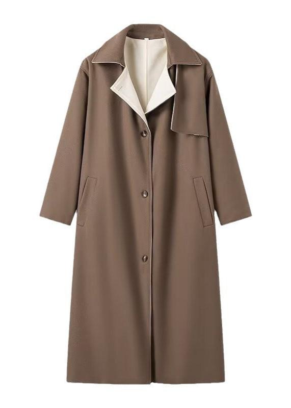 Long Style Woolen Coat for - Timeless Comfort & Versatility