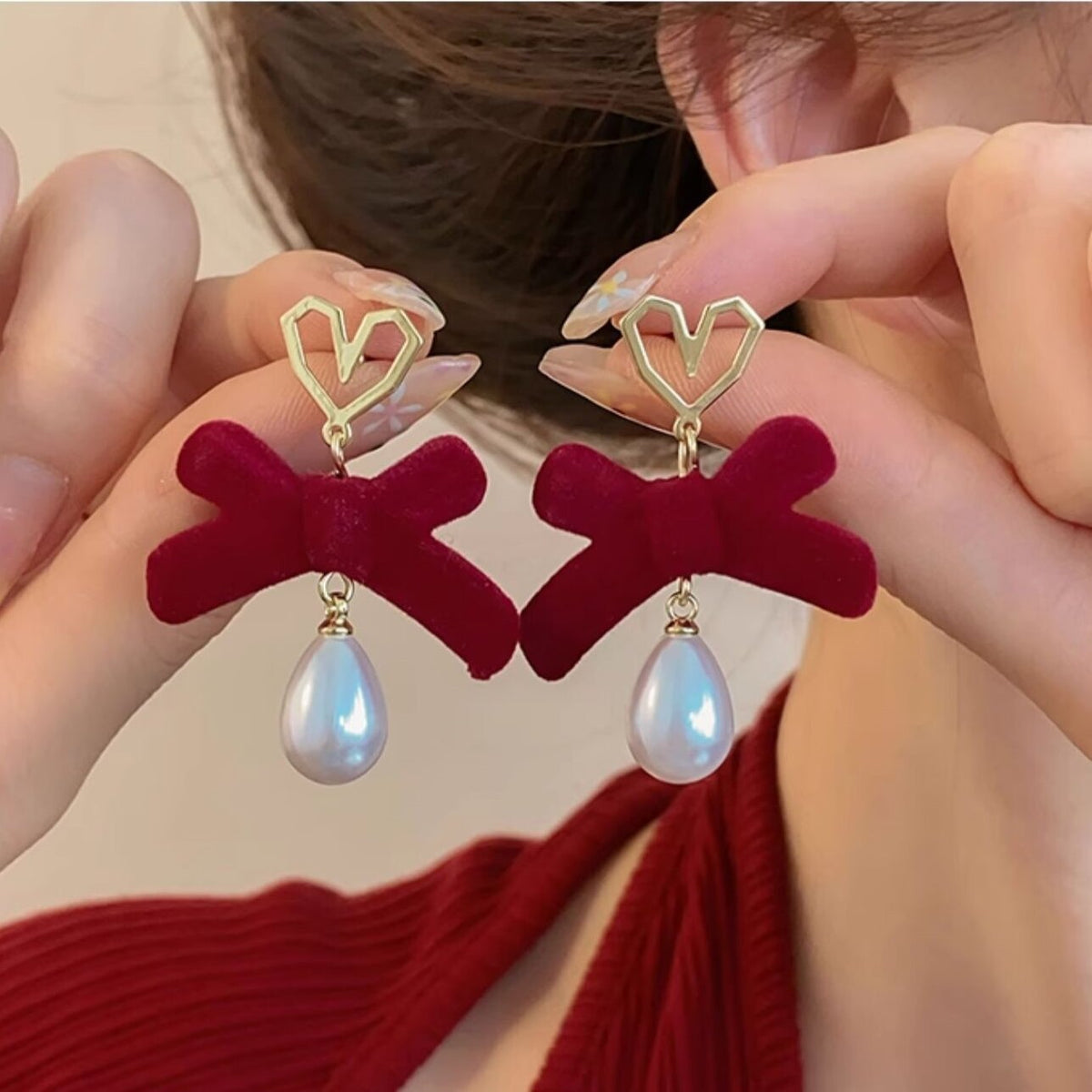 Romantic Pearl Earring for Special Moments
