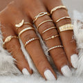 Beautiful Gold Set with Unique Style
