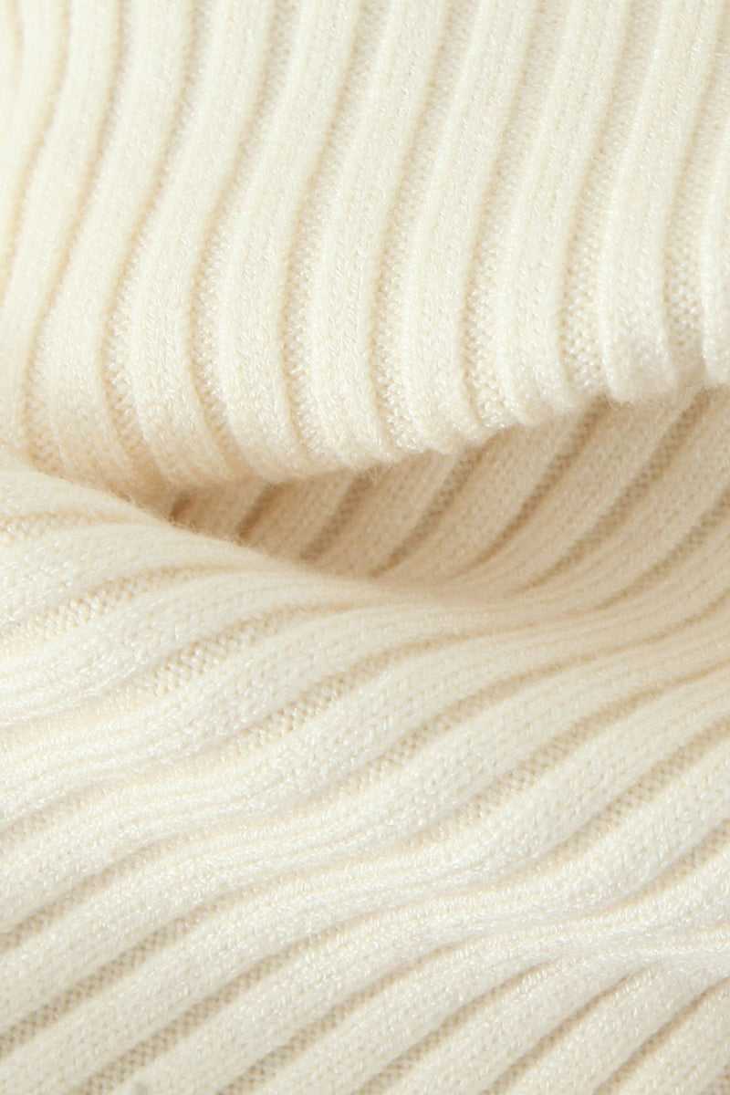Long Sleeve Ruffle Knit Cardigan