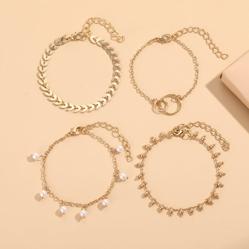 Romantic Pearl Anklet for Special Moments