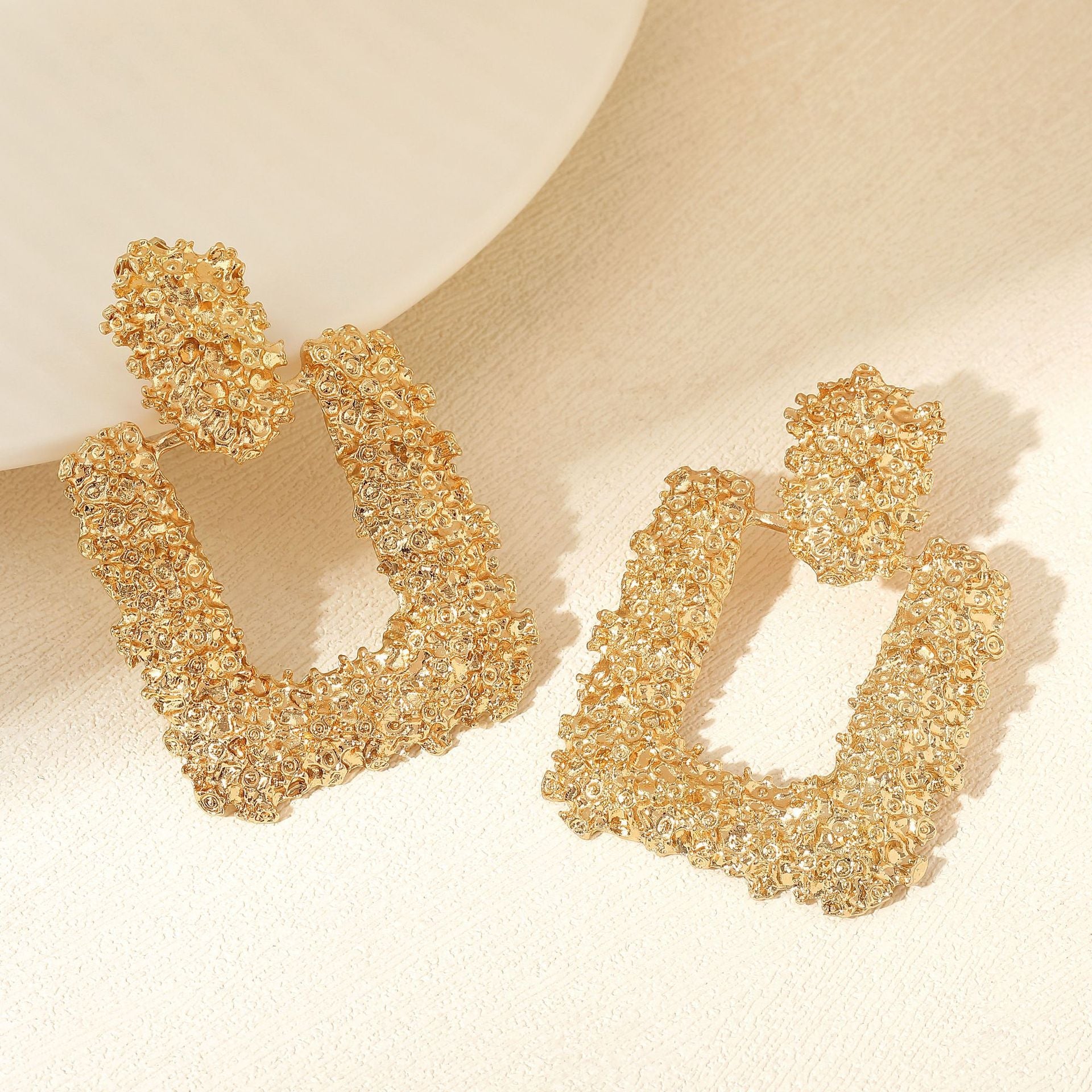 Stunning Gold Earring for Daily Wear