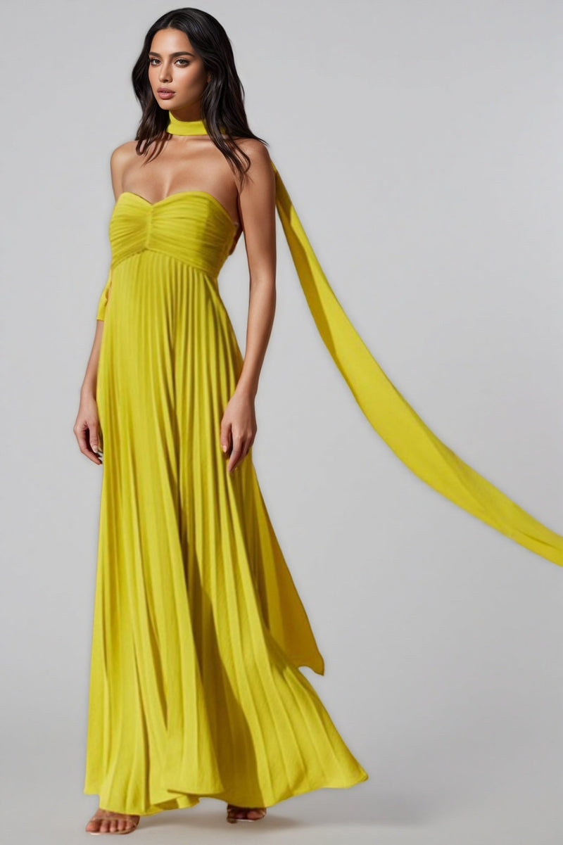 Rami Colour Sheath Maxi Dress