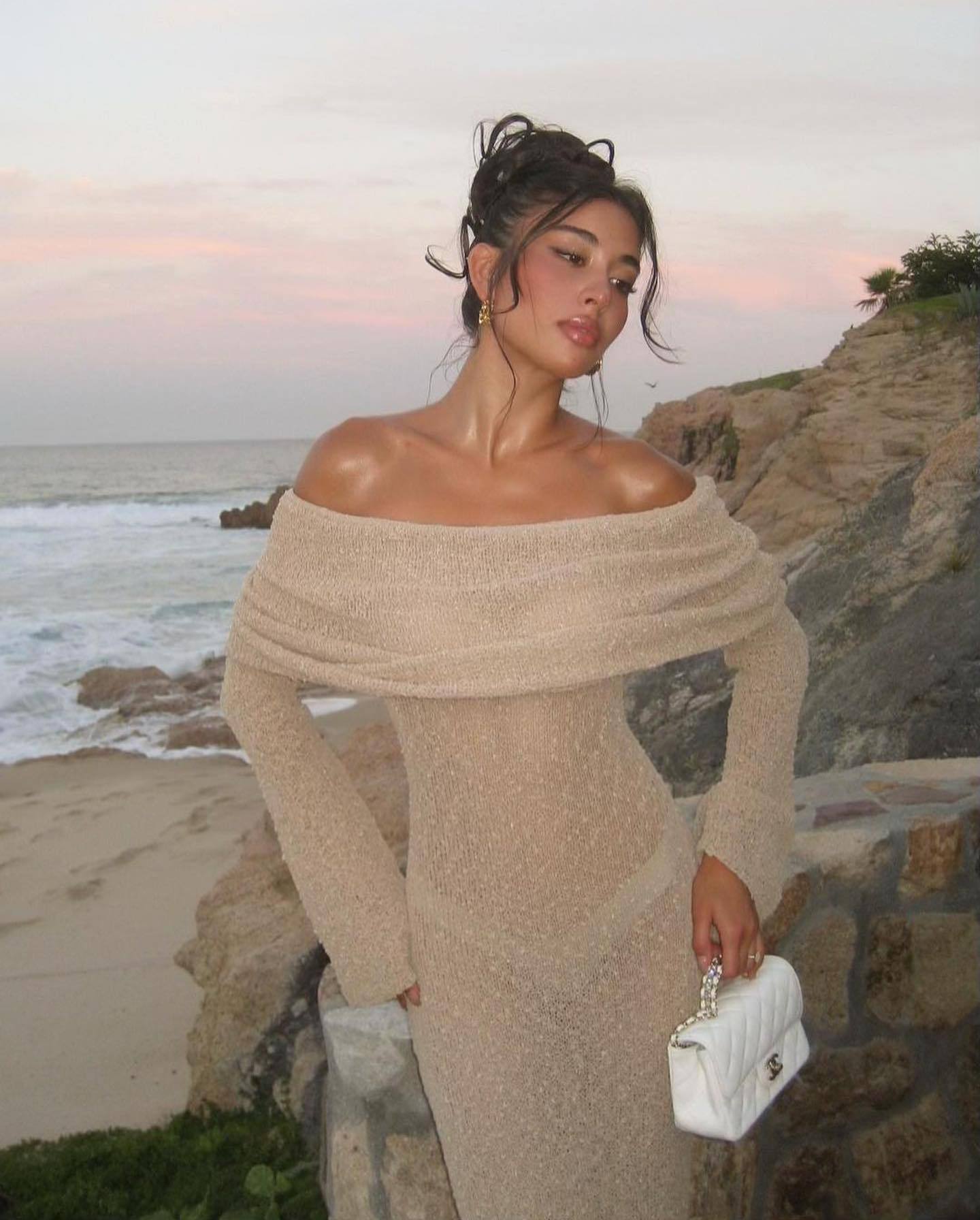 Nayara | Off Shoulder Maxi Dress