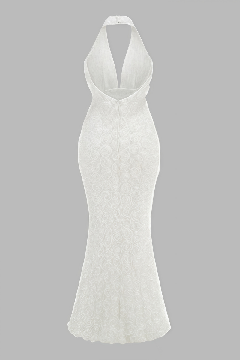 Dorirs Deep V 3d Maxi Dress