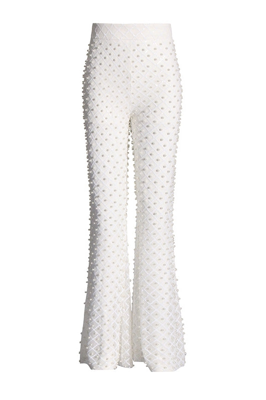 Maureen Pearl Embellished Blazer/pants