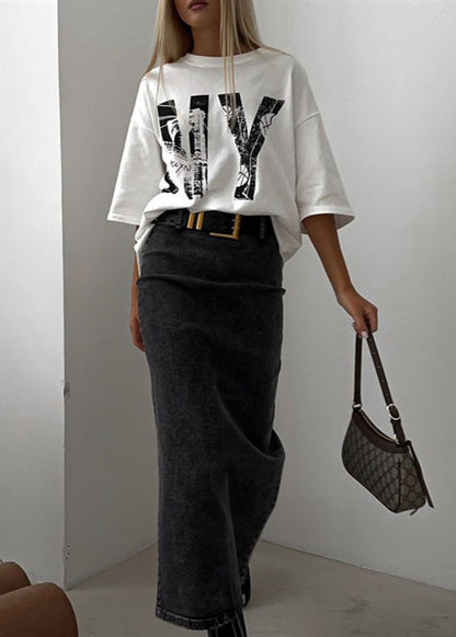 Brooklyn Edge - Oversized Graphic T-shirt