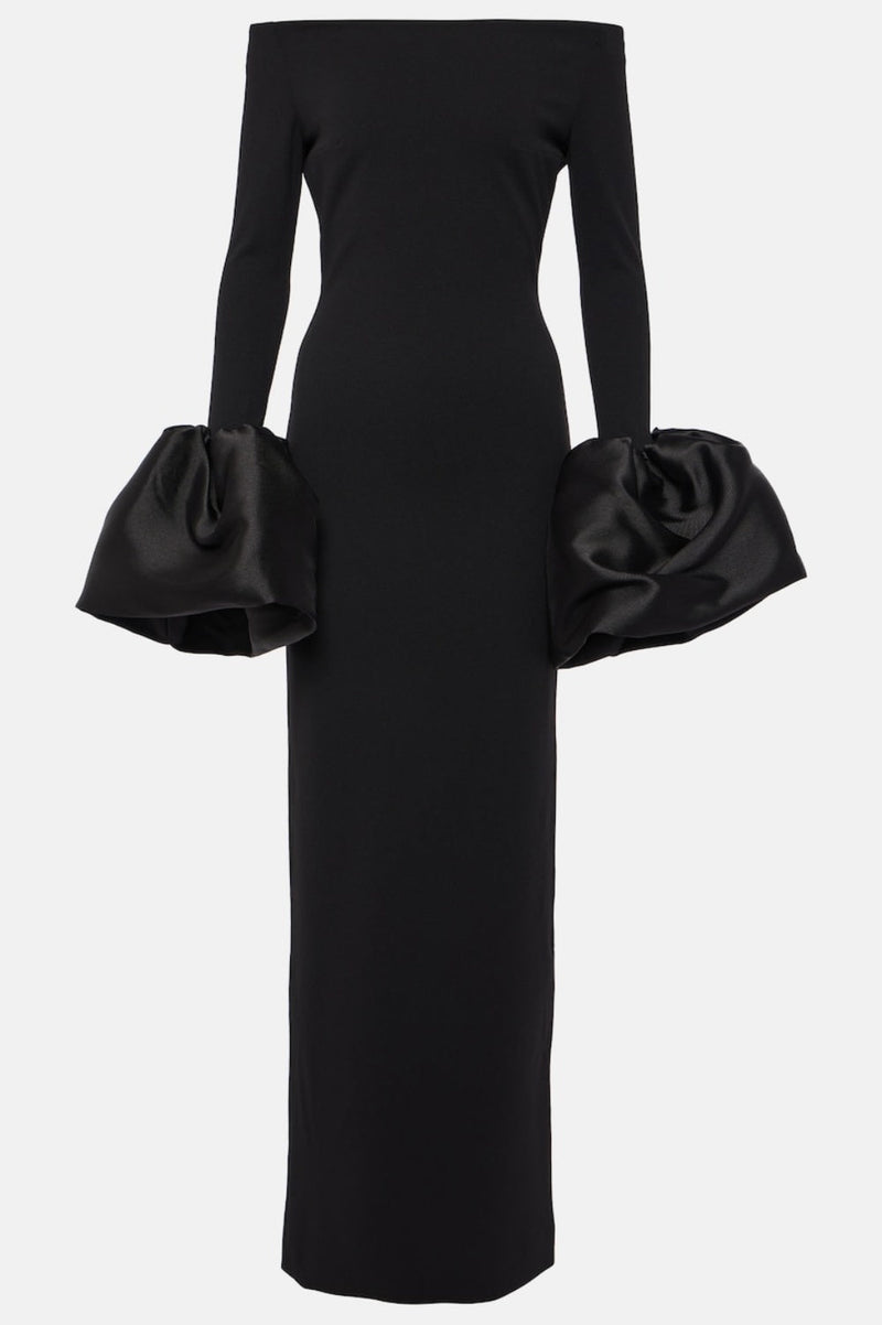 Olindan Off Shoulder Maxi Dress - Black