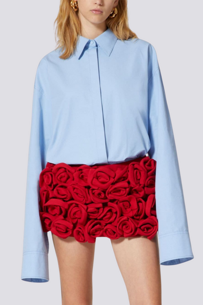 Oriole Appliqué Shorts