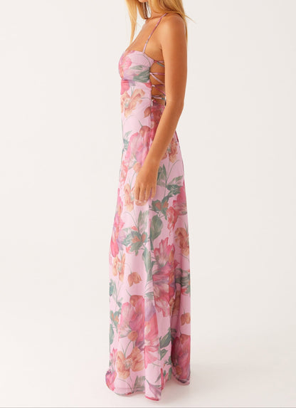 Agnesina Maxi Dress - Pink