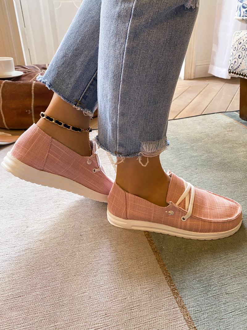 Boat Shoes Sneakers Sip on Flat Shoes - En Bloom