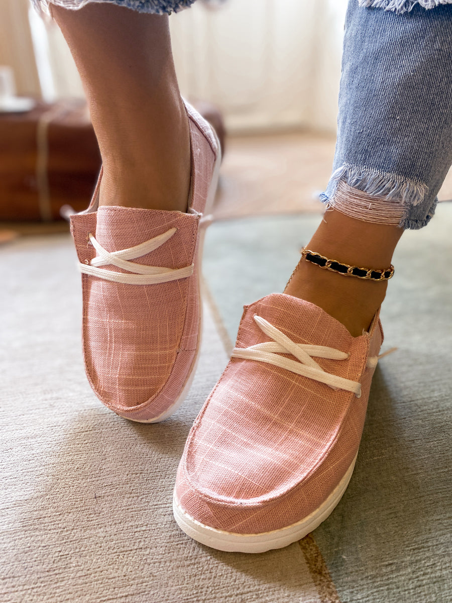 Boat Shoes Sneakers Sip on Flat Shoes - En Bloom