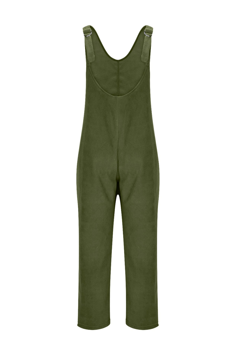 Polar Fleece Front With Pockets Overall
