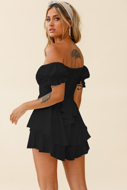 Off Shoulder Romper