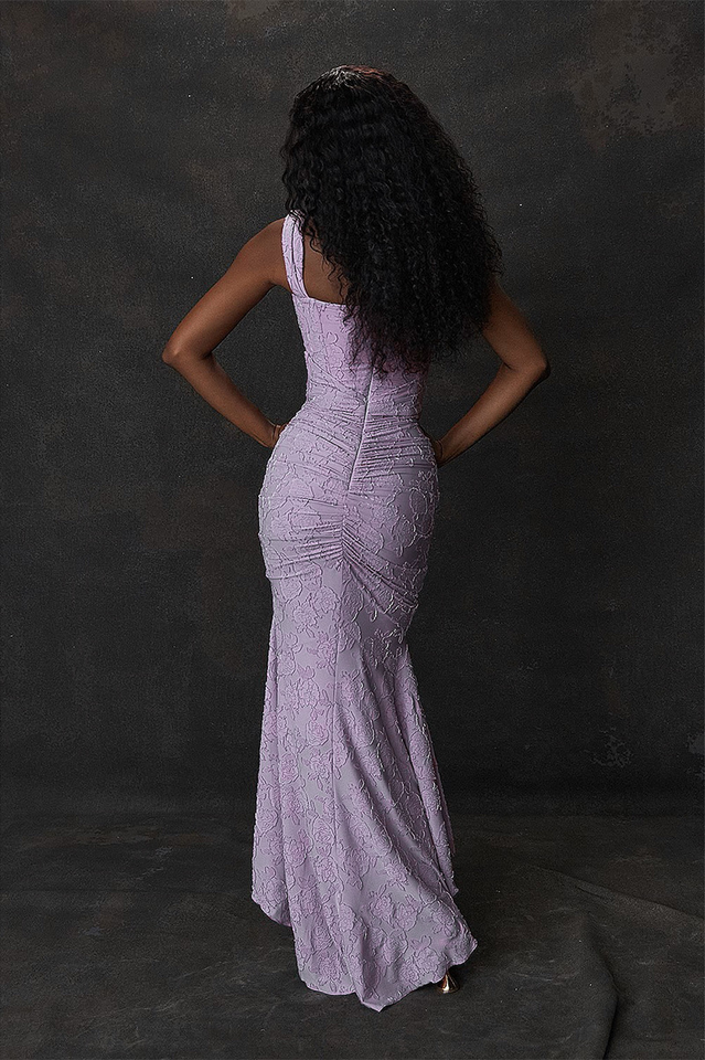 Cesca Retro Cream White Maxi Dress