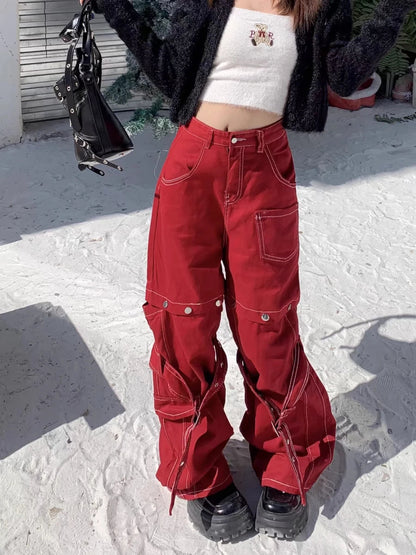 Red Halloween Pants