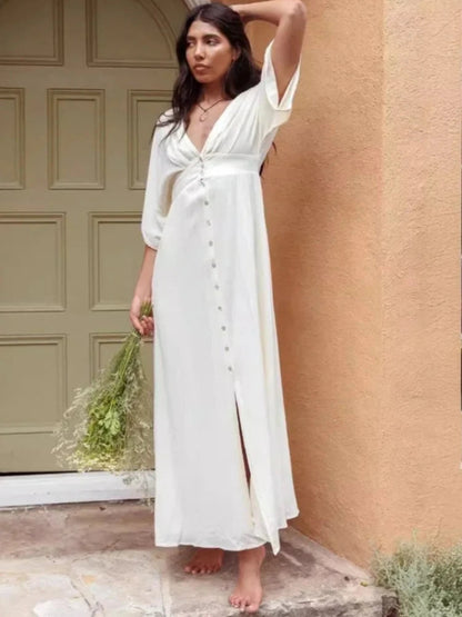 Bella White Dress