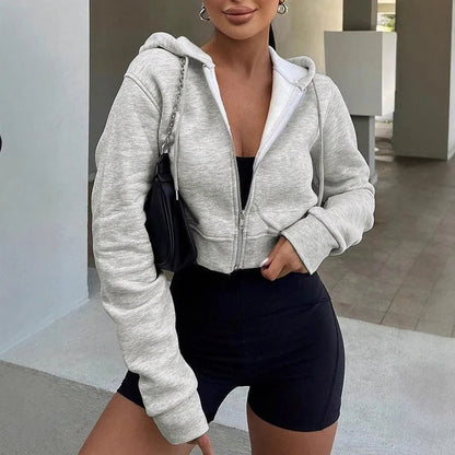 Zipper Cardigan Hoodie