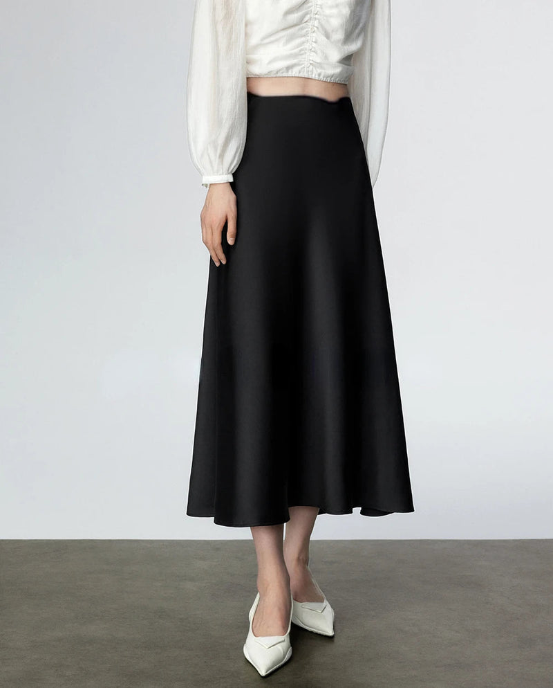 Aida Satin Skirt