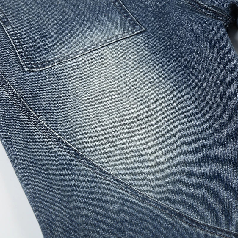 Y2k Low Waisted Washed Flare Jeans Korean Blue Slim Fit Denim Pants Lady Boot Cut Trousers