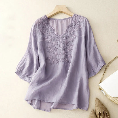 Featherlight Blouse™ — Embrace Effortless Elegance and All-day Freedom