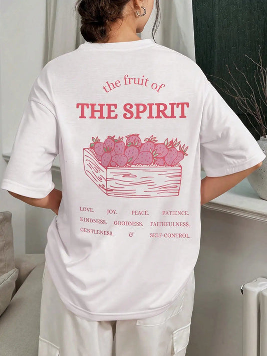 Strawberry Fruit Graphic T-shirt