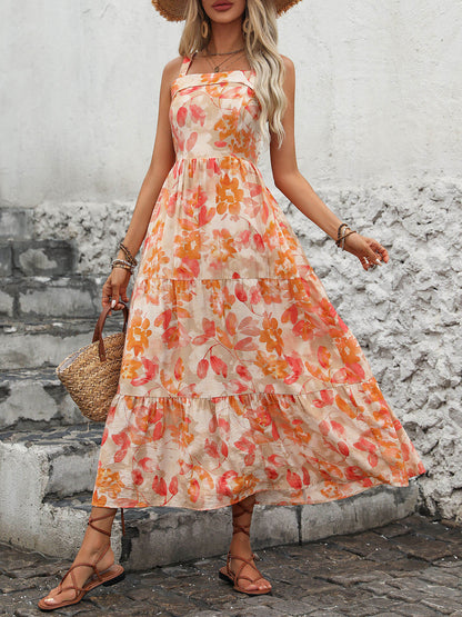 Newport Printed Midi Dress
