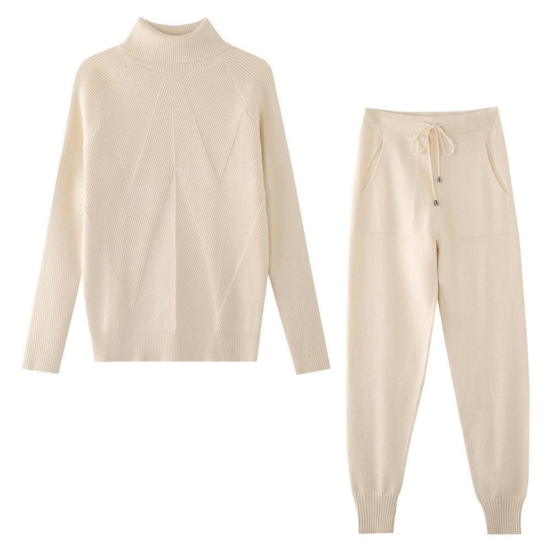 Andrea Sweater + Pants Suit