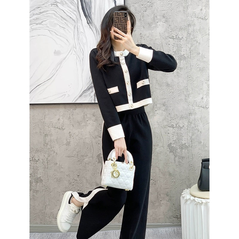 Black – Slimming Two Piece Set