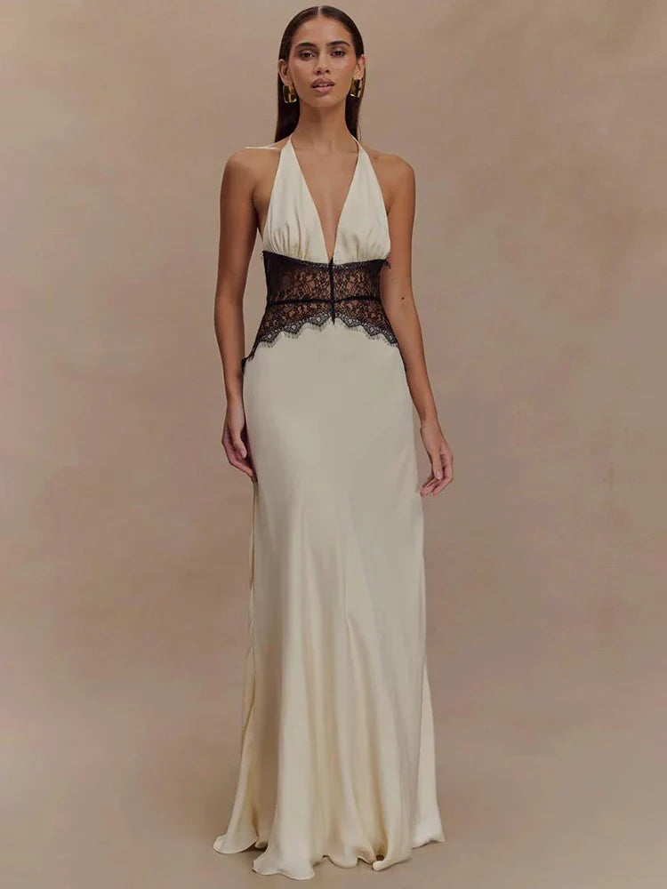 Backless Maxi Dress