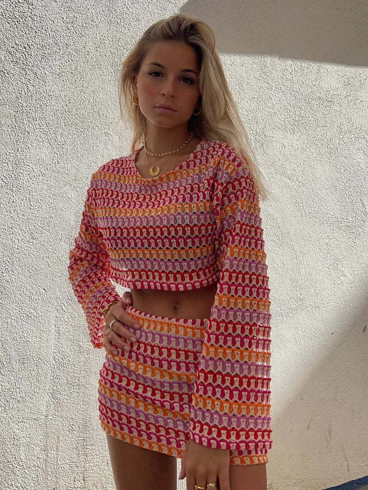 Aurora - Flared Two-piece Set