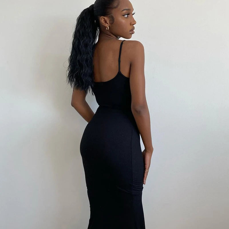 Bodycon Maxi Sleeveless Backless Party Club Sun Birthday Midi Dresses