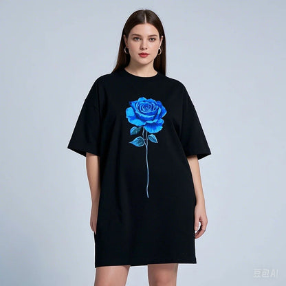 Long Style Cotton T-shirt