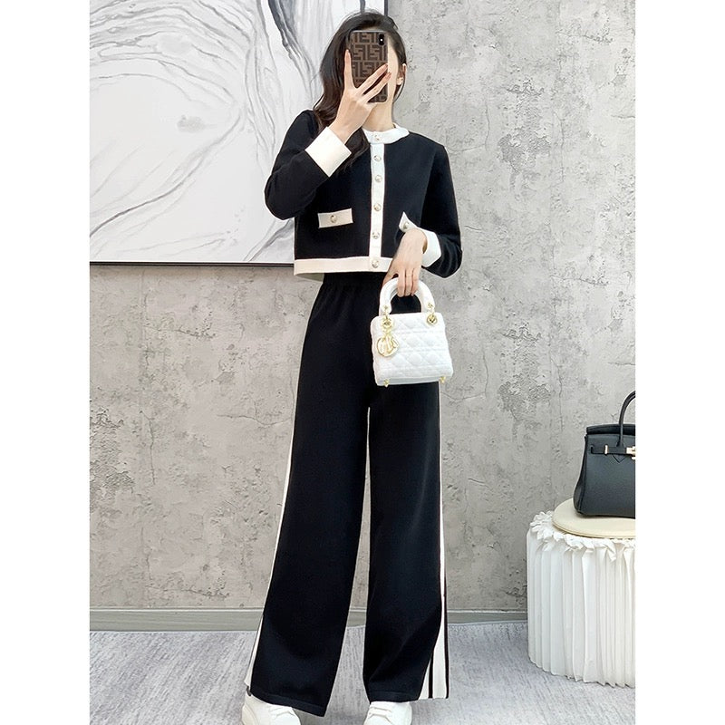 Black – Slimming Two Piece Set