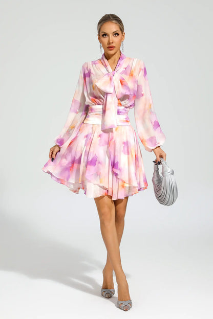 Sid Pink Mini Dress
