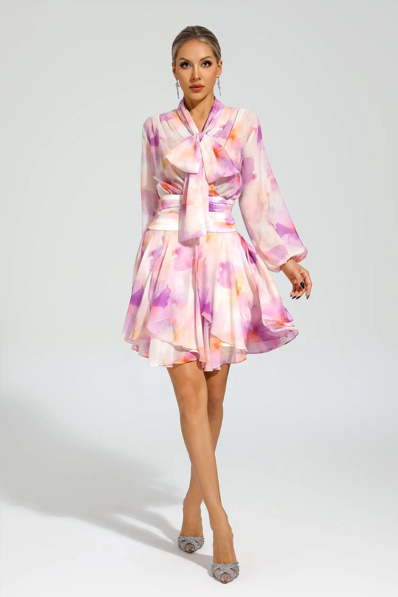 Sid Pink Mini Dress
