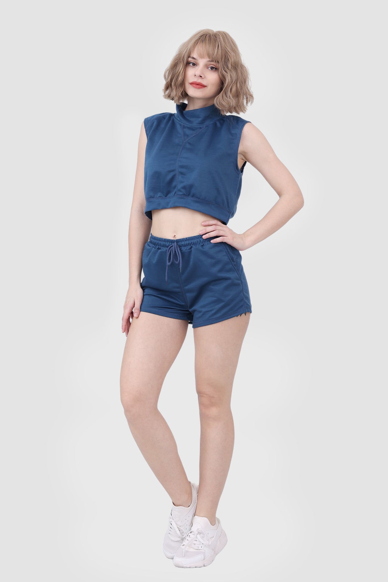 Sleeveless Two Piece Set