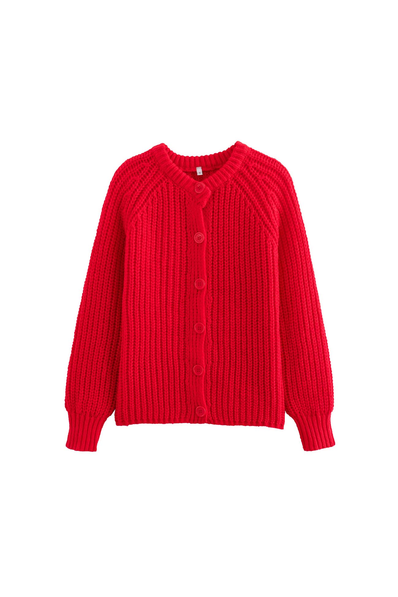 Color Botton Down Cardigan