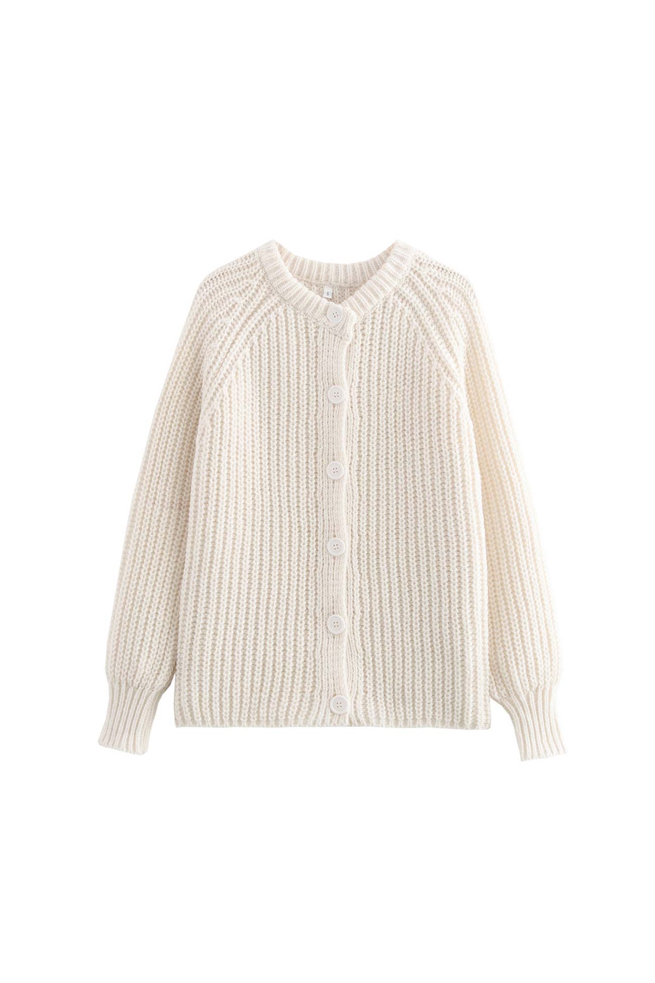 Color Botton Down Cardigan