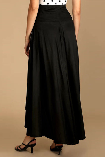 Color Ruffled Irregular Skirts