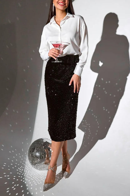 Color Slim Fit Blouse