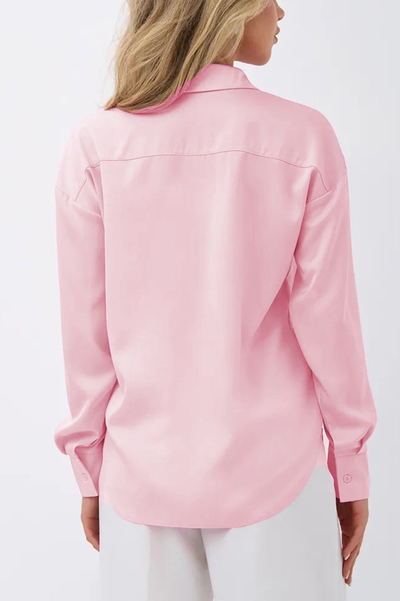 Color Slim Fit Blouse