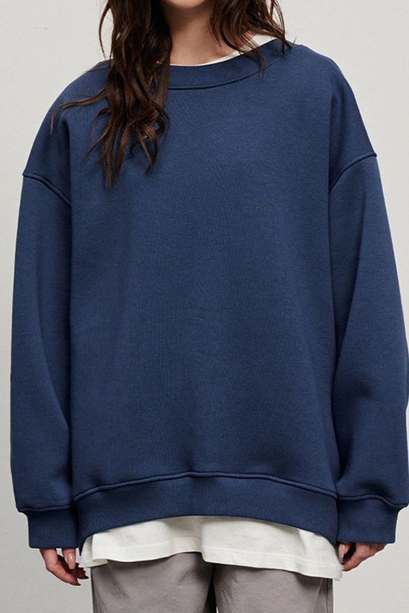 Crew Neck Oversize Sweatshirt