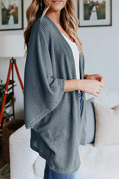 Half Sleeve Wrap Cardigan