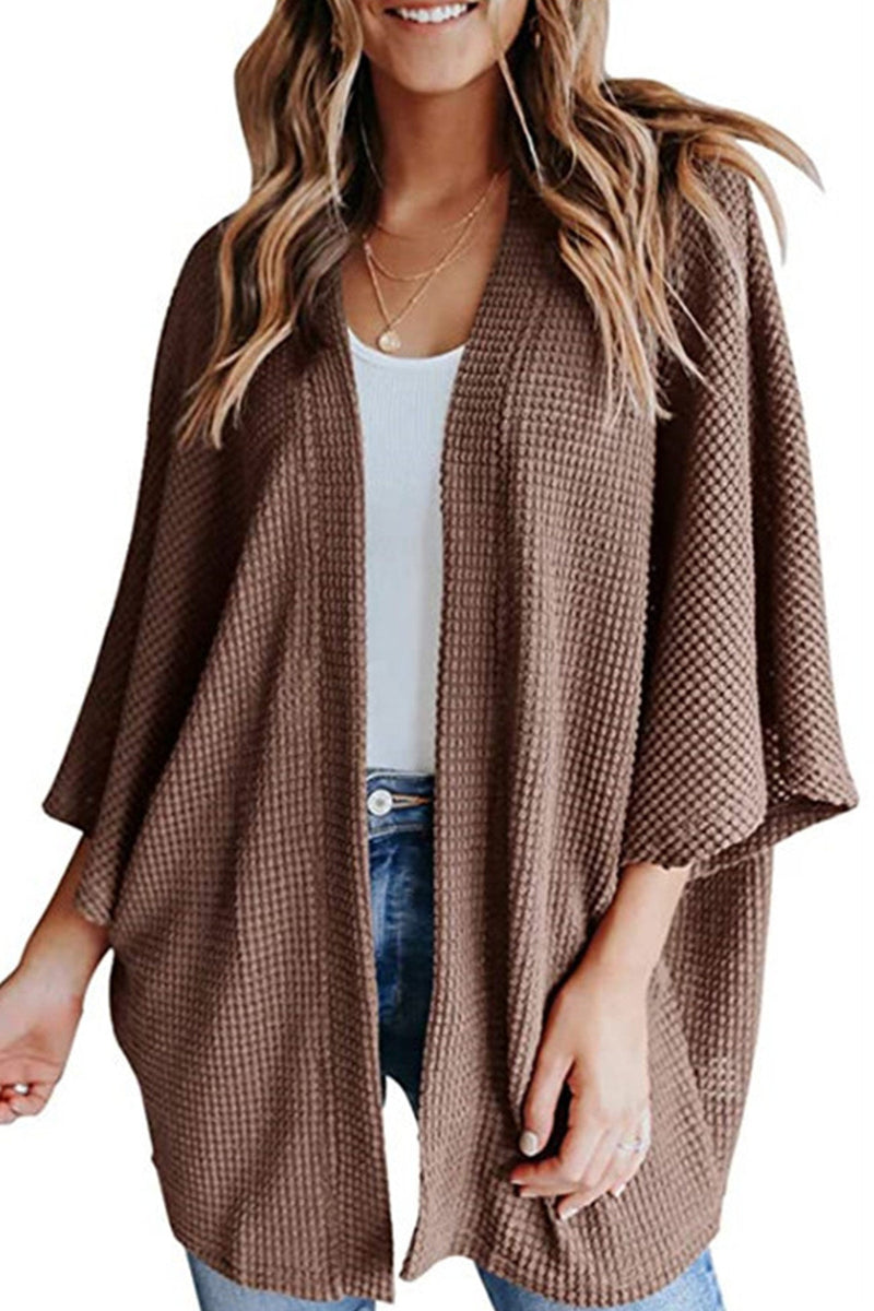 Half Sleeve Wrap Cardigan