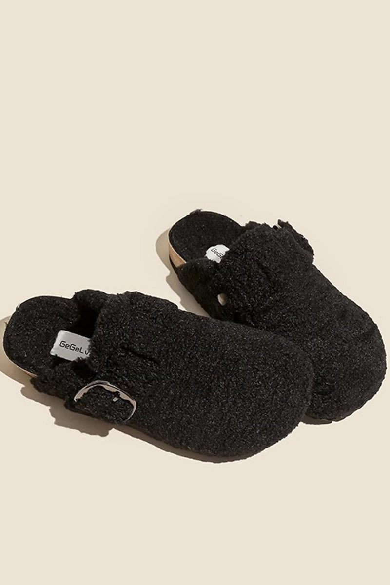 Plush Slip-on Flats
