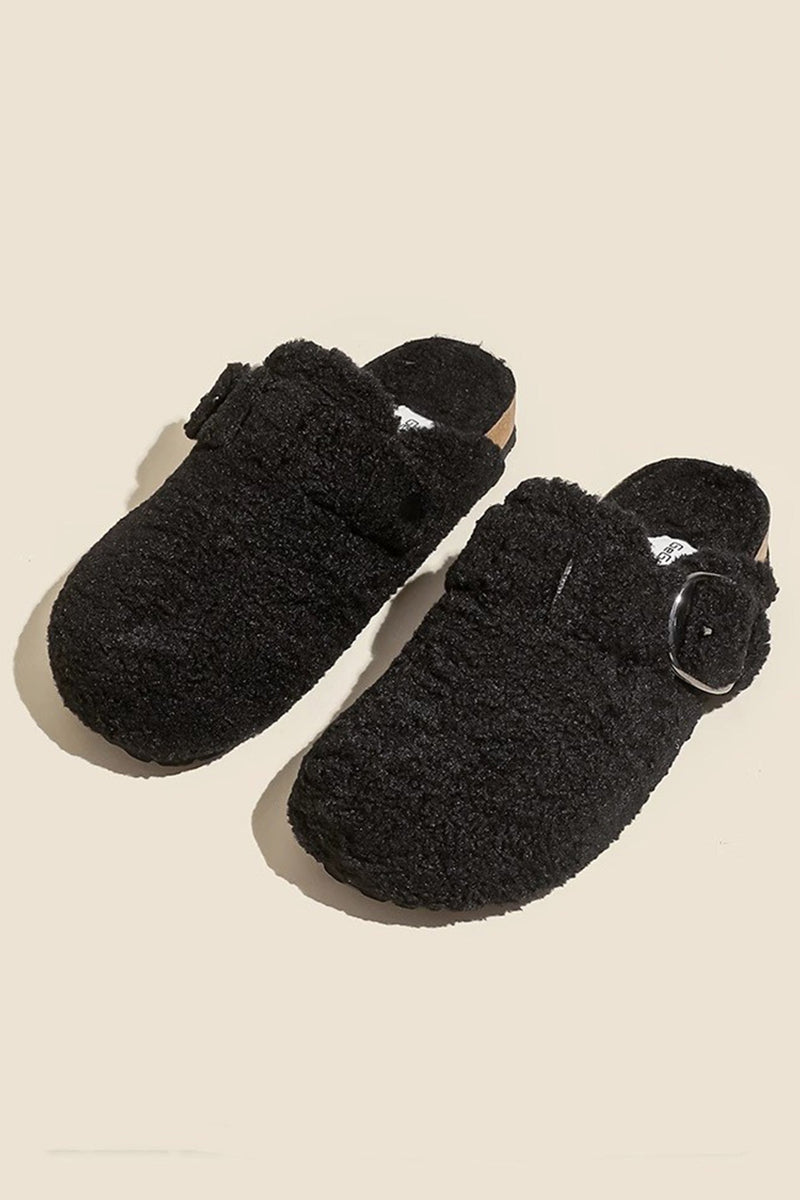 Plush Slip-on Flats