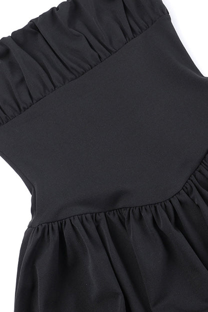 Square Neck Corset Tutu Mini Dress